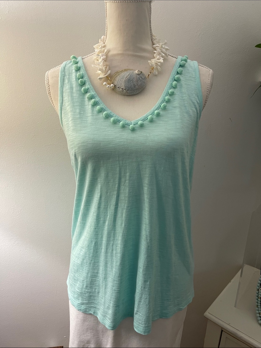 Lilly Pulitzer Turquoise/Mint Green Tank